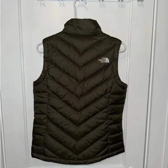 The North Face womens puffer down vest green size S - Picture 8 of 10